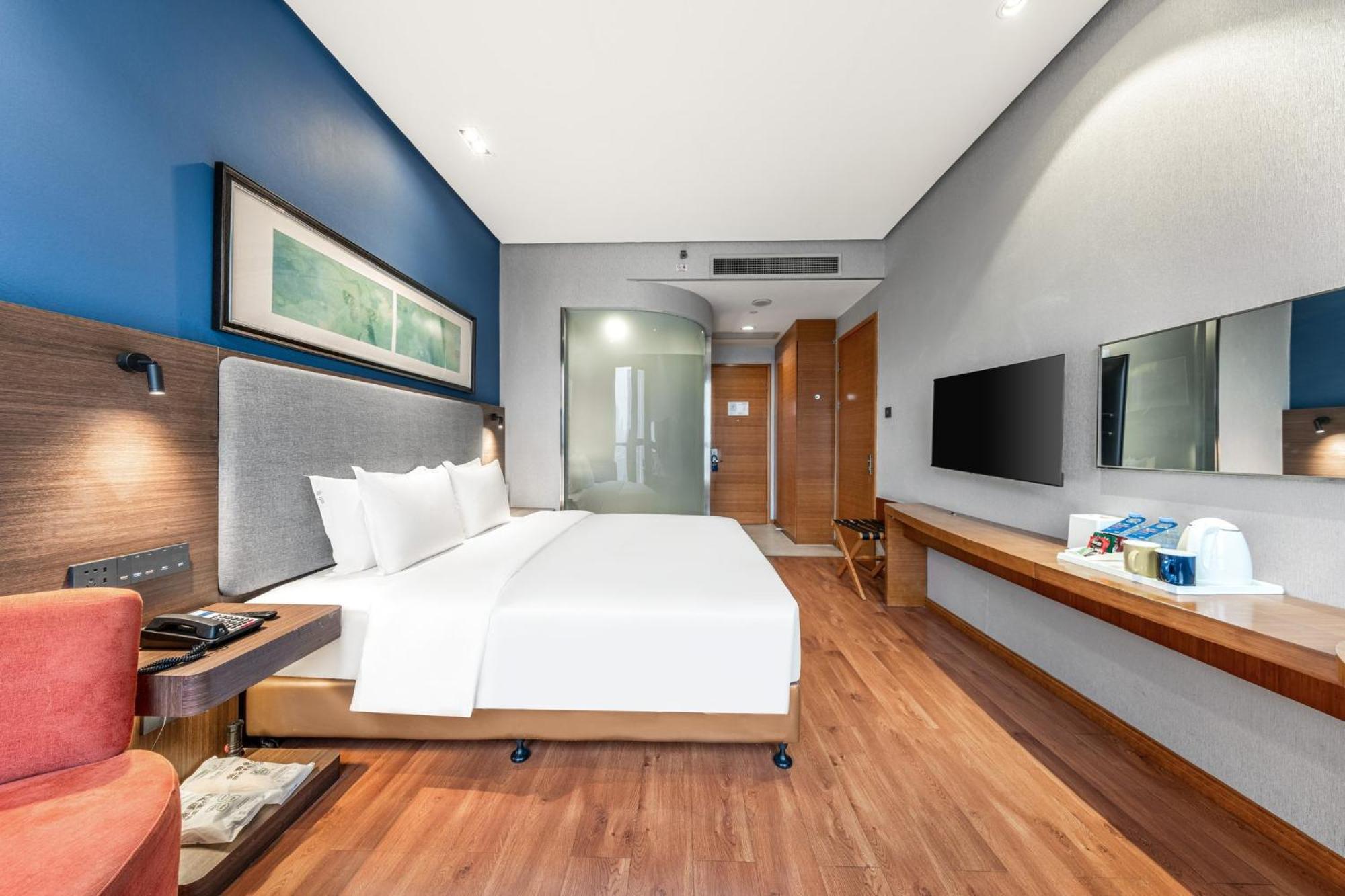 Holiday Inn Express Chongqing Guanyinqiao By Ihg Dış mekan fotoğraf