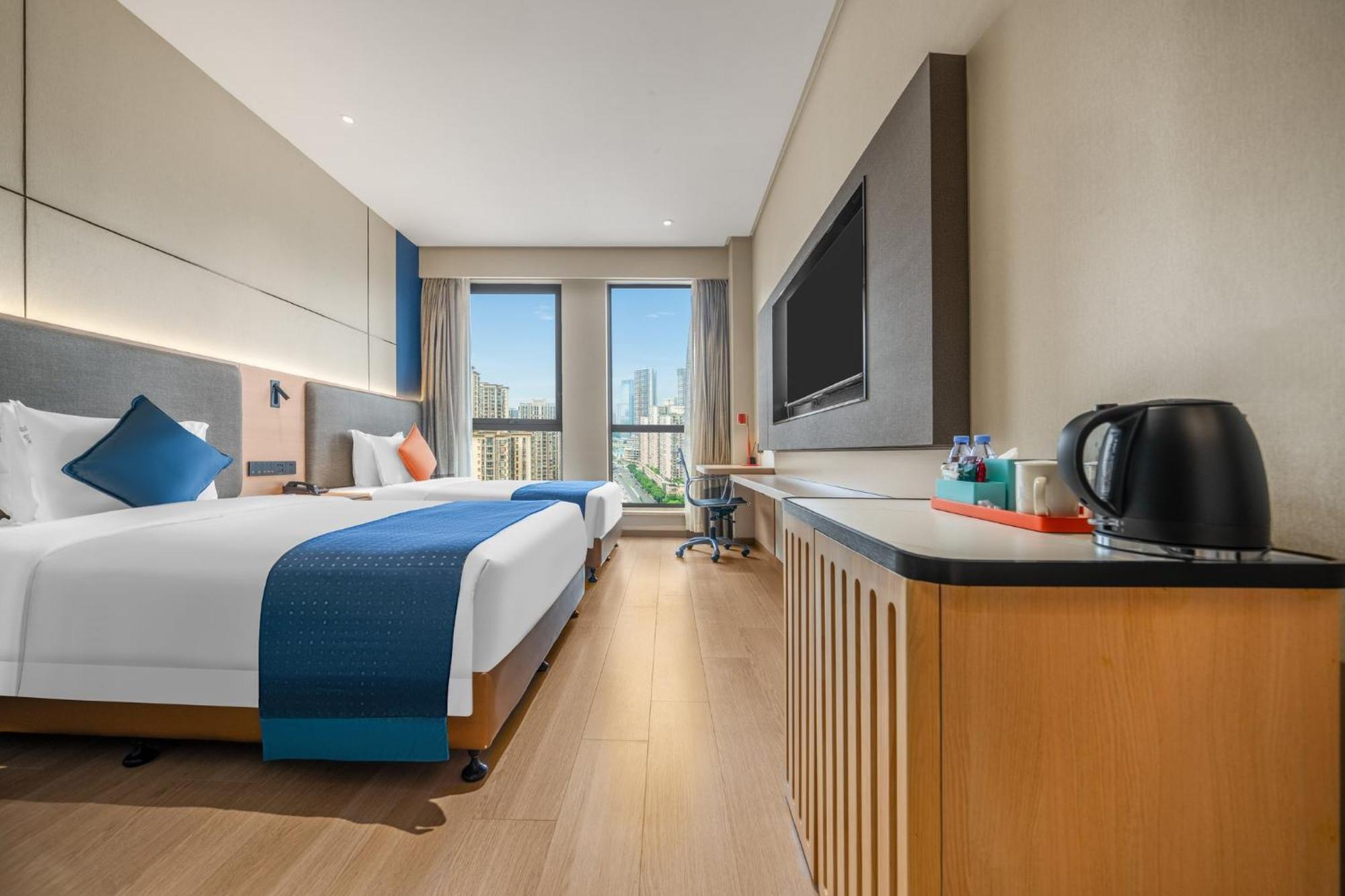 Holiday Inn Express Chongqing Guanyinqiao By Ihg Dış mekan fotoğraf