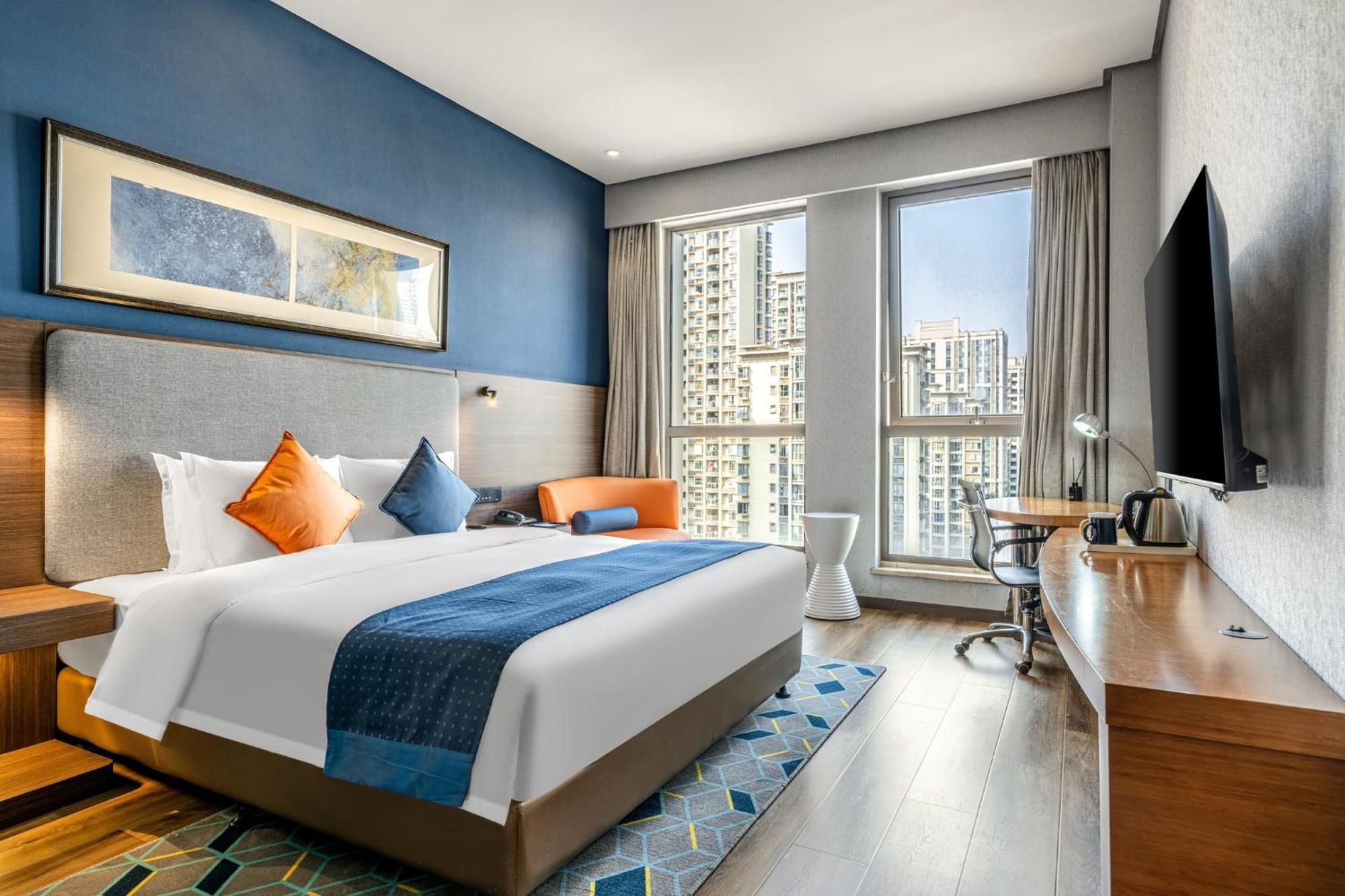 Holiday Inn Express Chongqing Guanyinqiao By Ihg Dış mekan fotoğraf